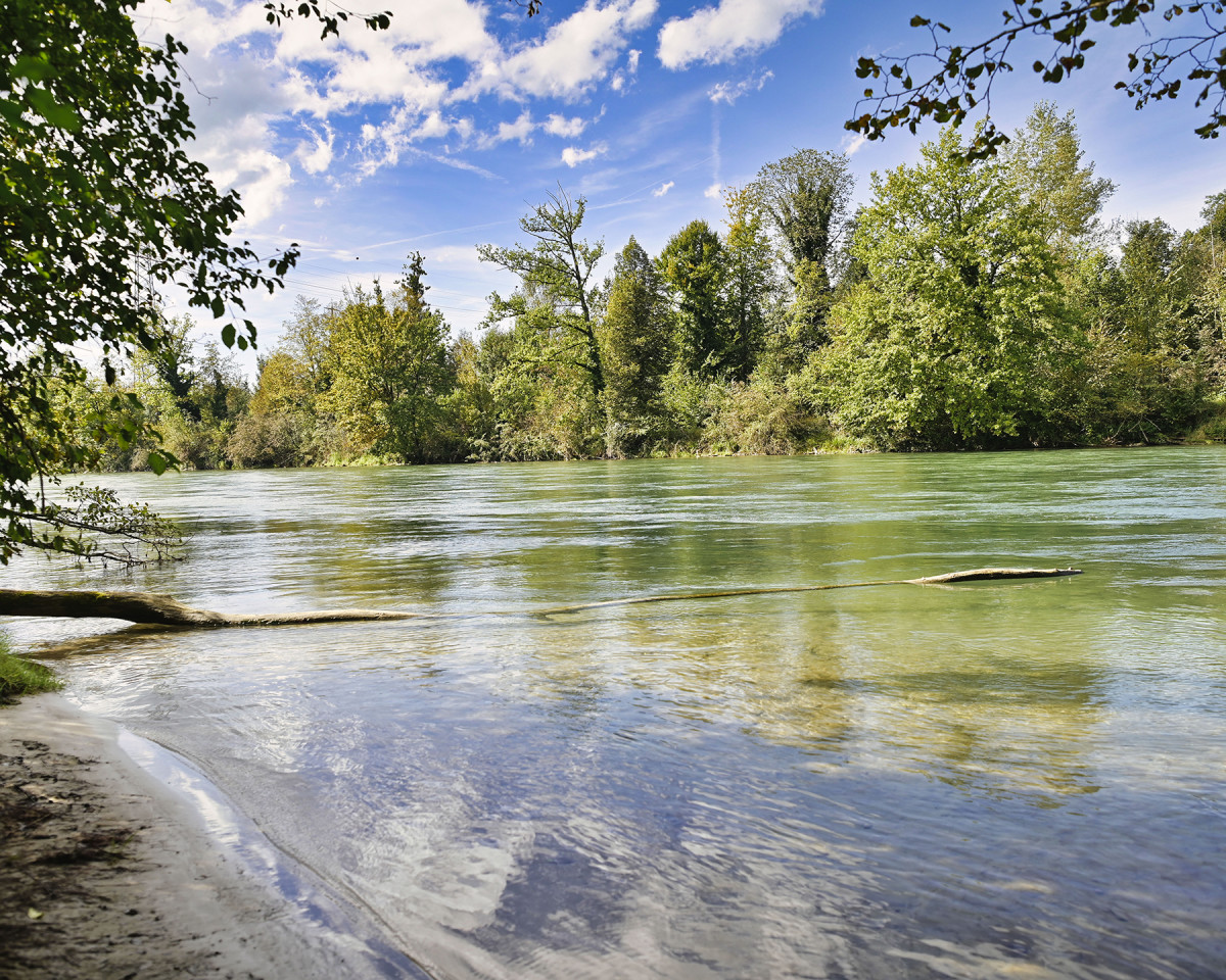 Geniessen Sie einen Familienausflug an idyllische Grillplätze mit Zugang zur Reuss