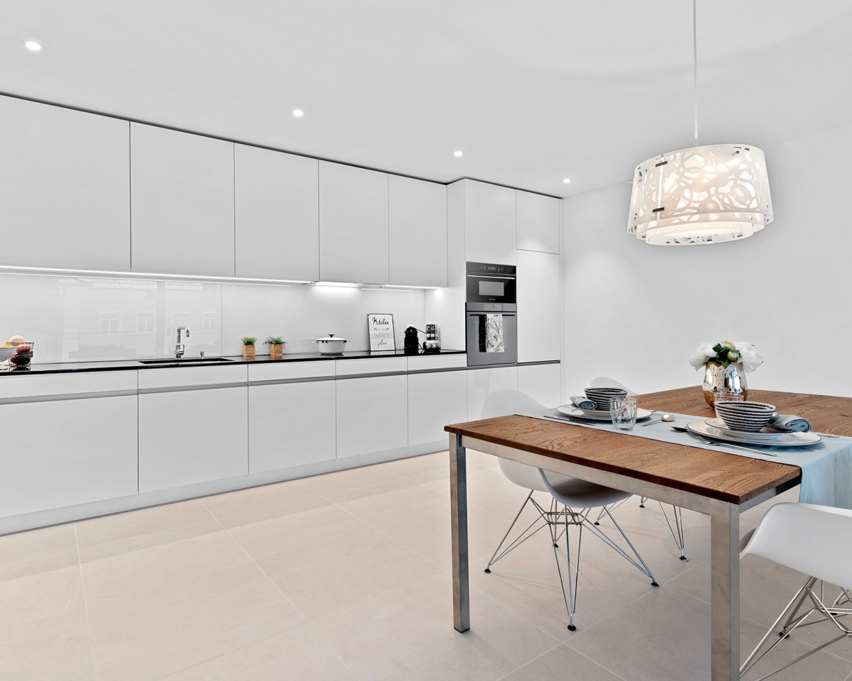 Küche mit Essbereich - 2.5-Zimmer-Wohnung