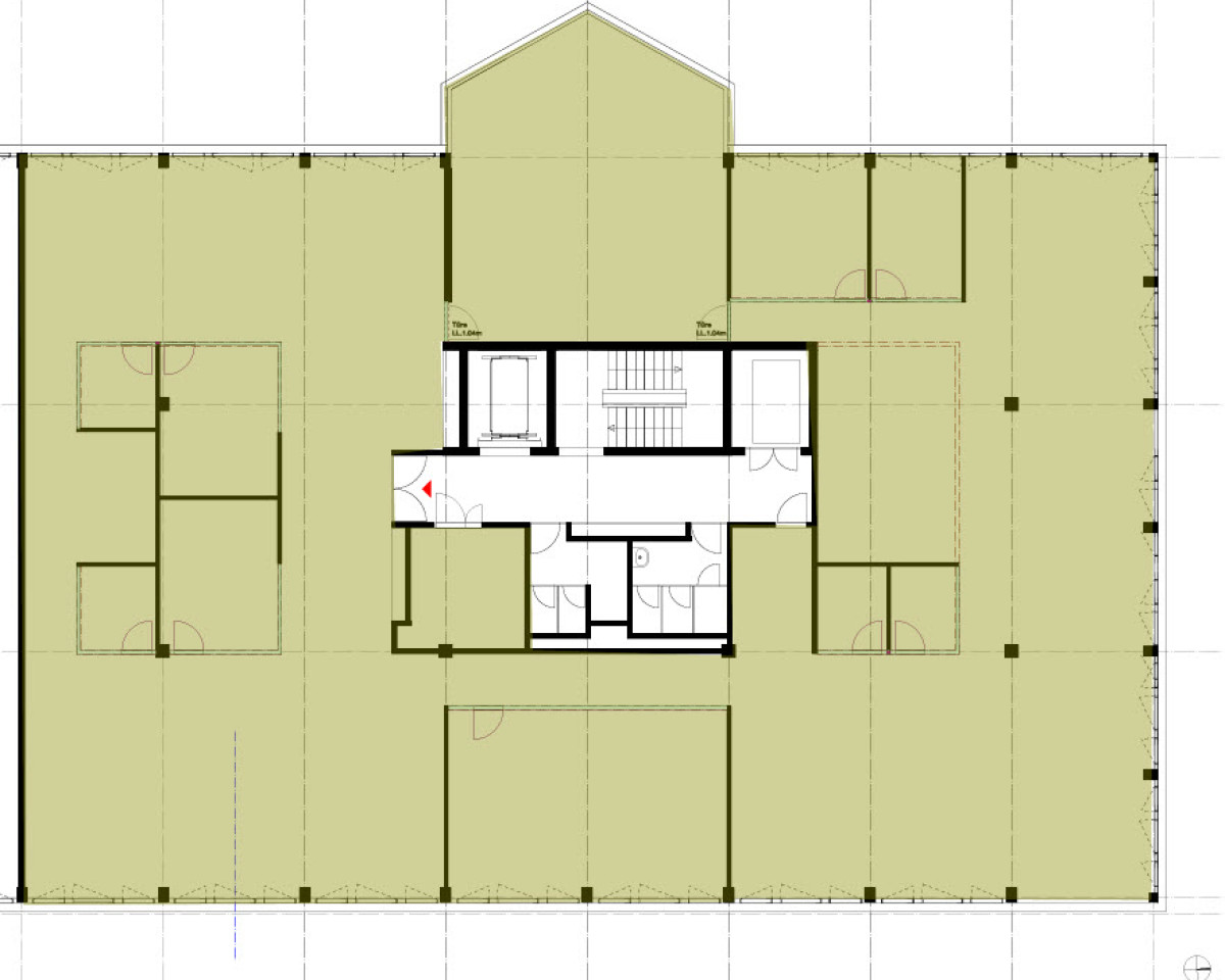 Flexible Büroaufteilung auf rund 760 m²