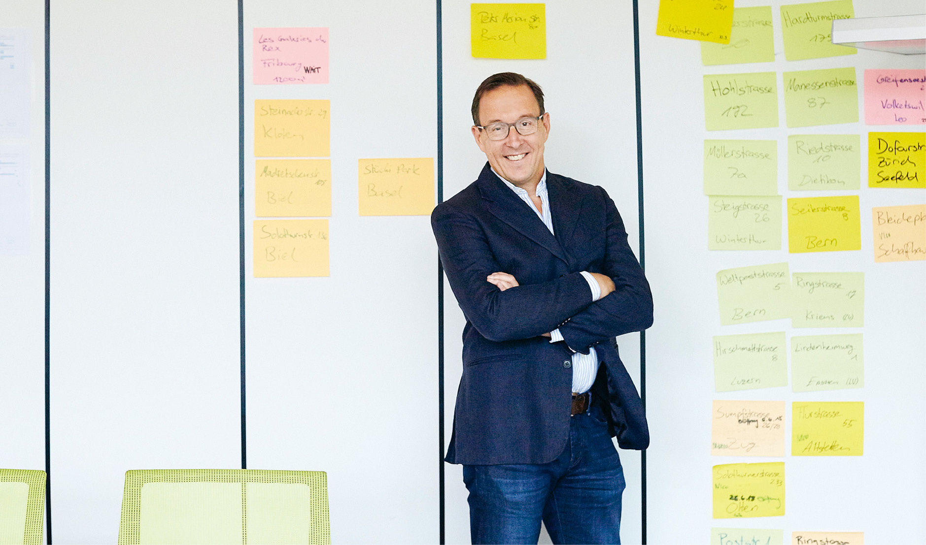 Terry Fehlmann, CEO de placeB a de quoi se réjouir: son idée commerciale reçoit un écho très positif sur le marché.