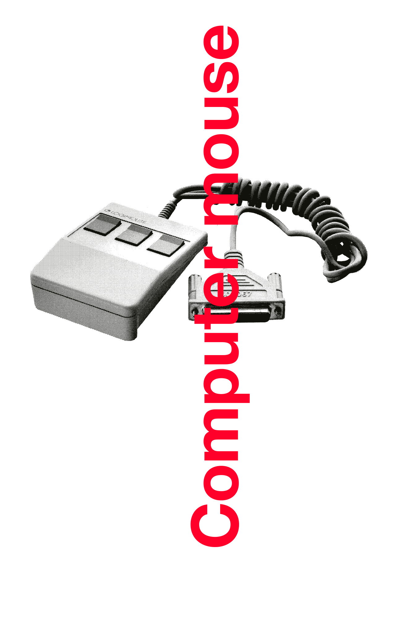 LogiMouse, 1985, Niklaus Wirth. © Keystone