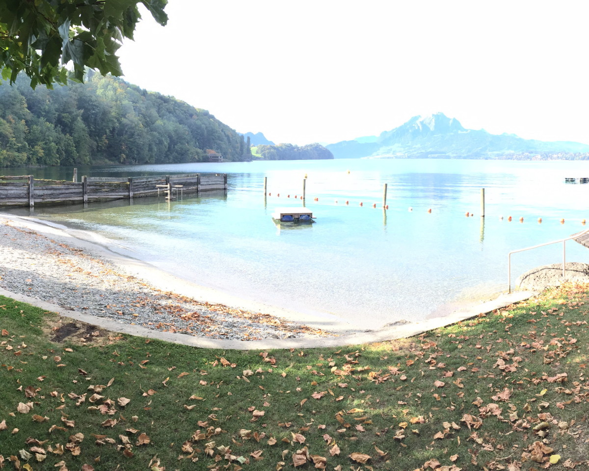 Nur 5 Minuten zur Badi mit Sandstrand