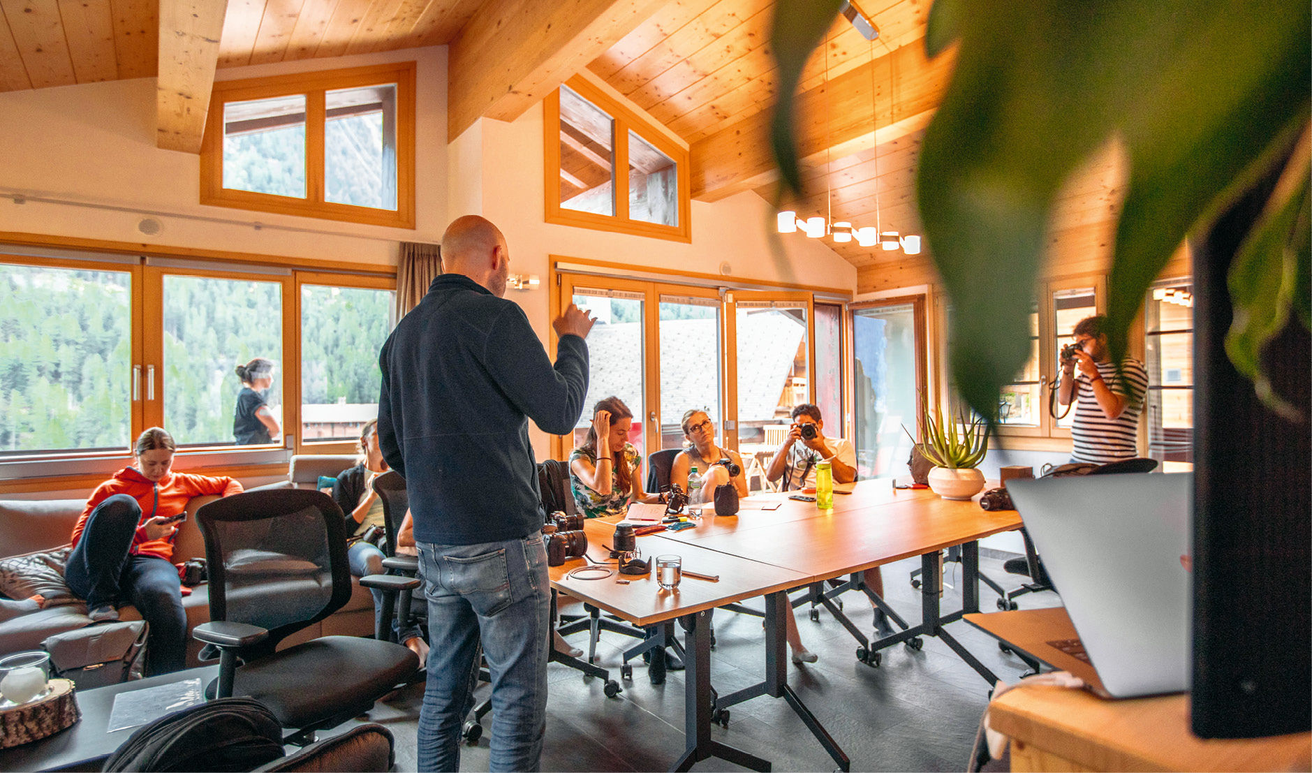 Swiss Escape, dans le village valaisan de Grimentz, est une source d’inspiration à l’écart de la ville et du stress.<br>Photo: Swiss Escape