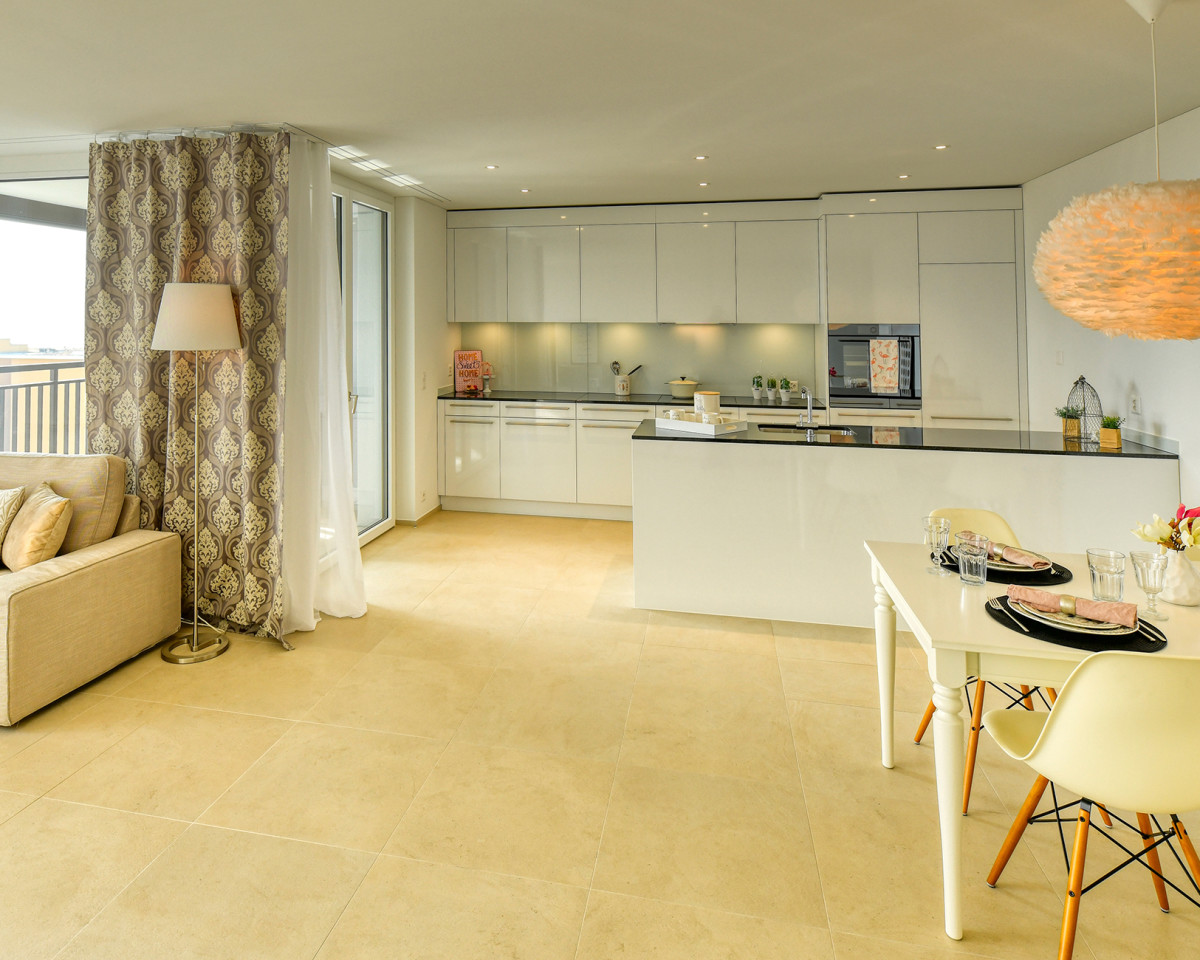 Foto indicativa a campione soggiorno-cucina