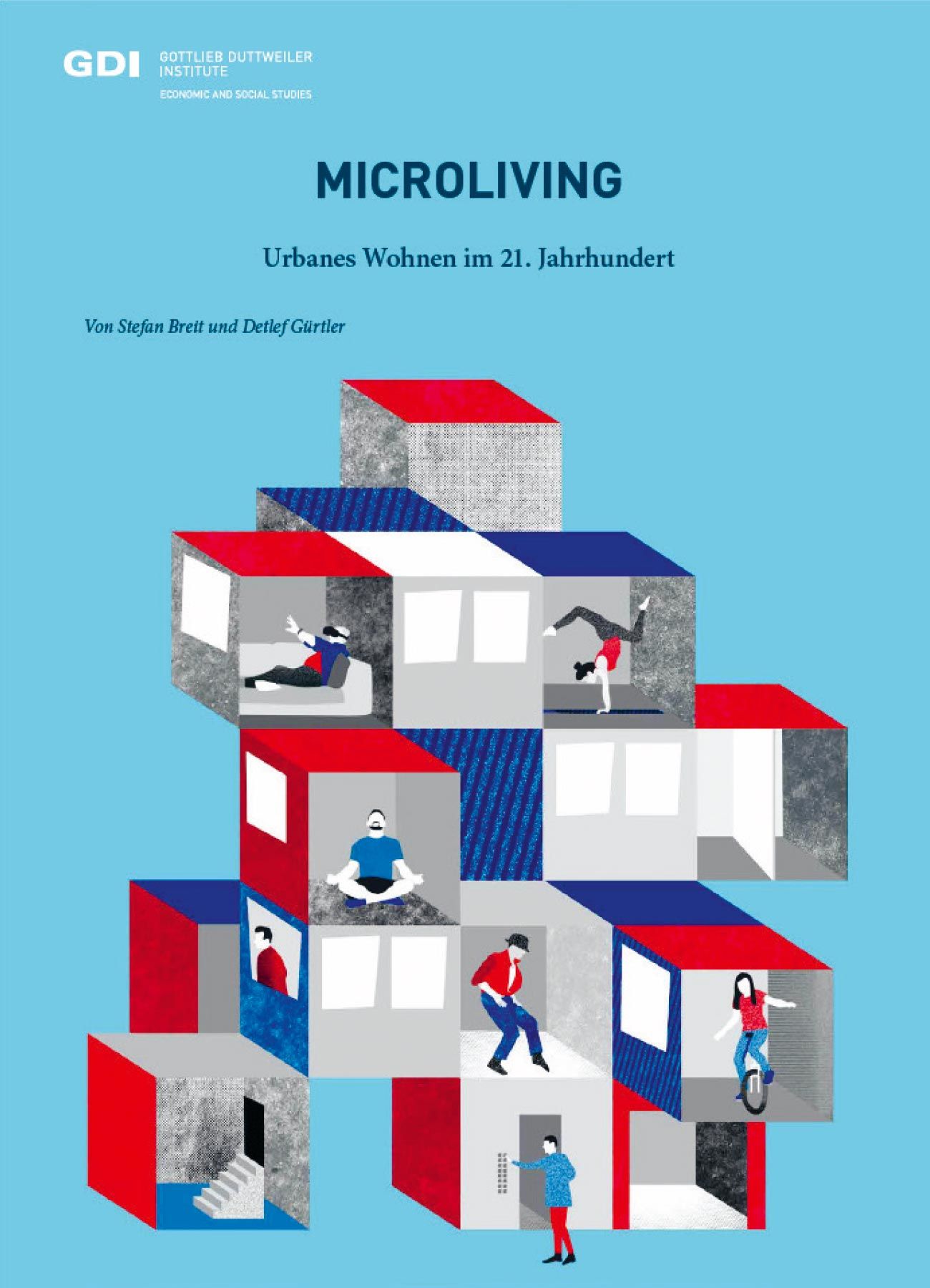 The GDI study “Microliving – Urbanes Wohnen im 21. Jahrhundert” answers the question of what living will look like in a world whose inhabitants are constantly increasing, becoming more urban, mobile and individual, looking for more adventure, but are bored with ownership.