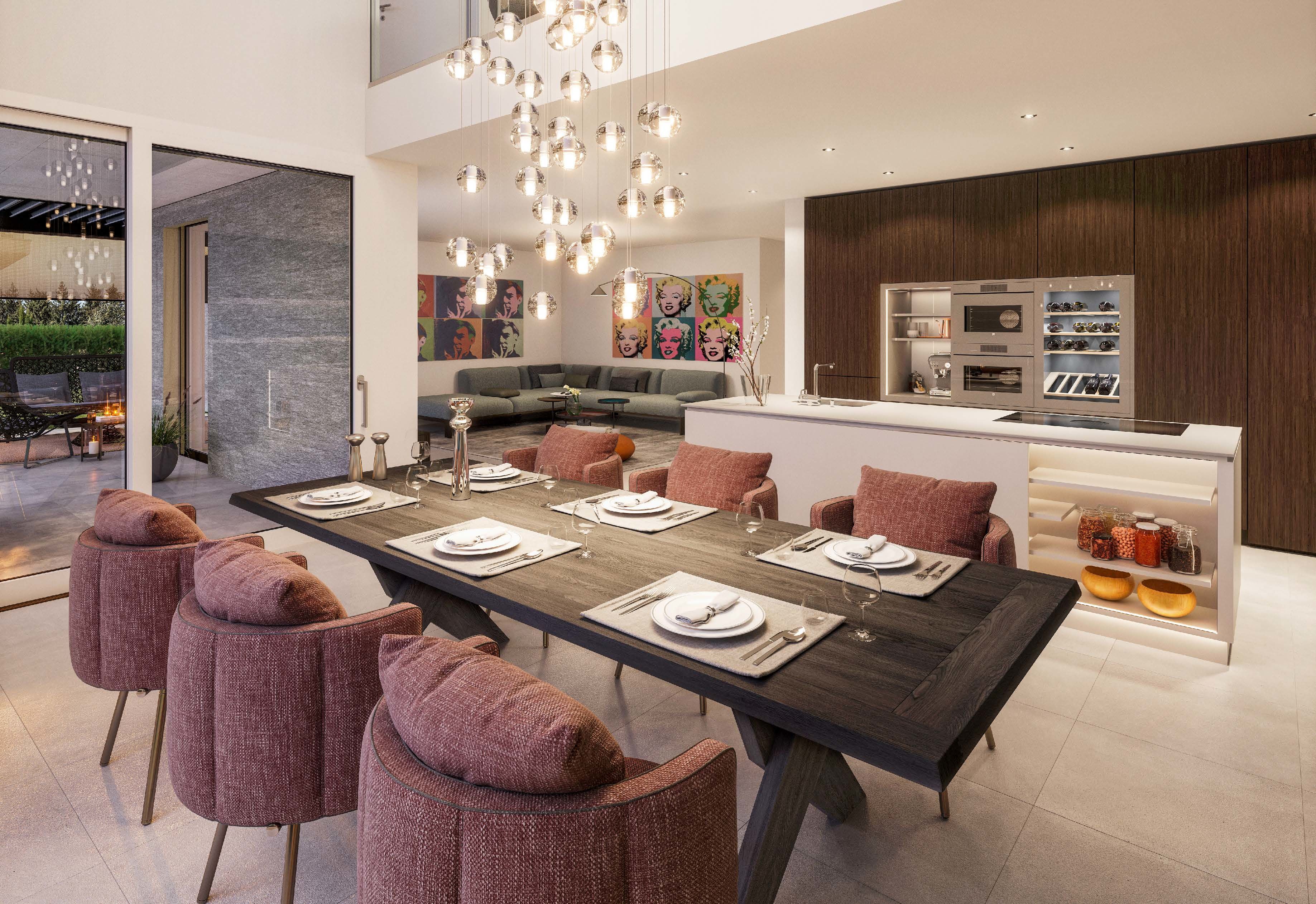 Die Einfamilienhäuser erfüllen  hohe Ansprüche an einen modernen Lebensstil.