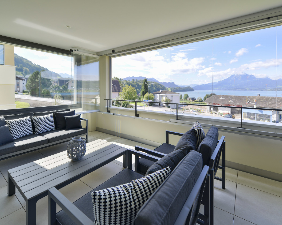 Loggia für gemütliche Stunden