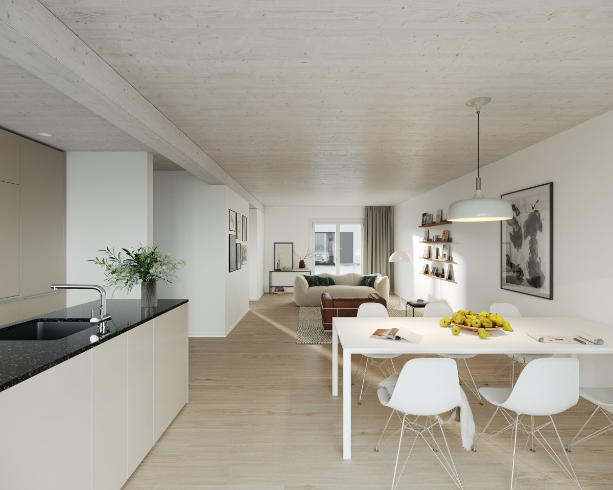 Gesellige Abende garantiert - ein Wohn-/Essbereich für besondere Momente