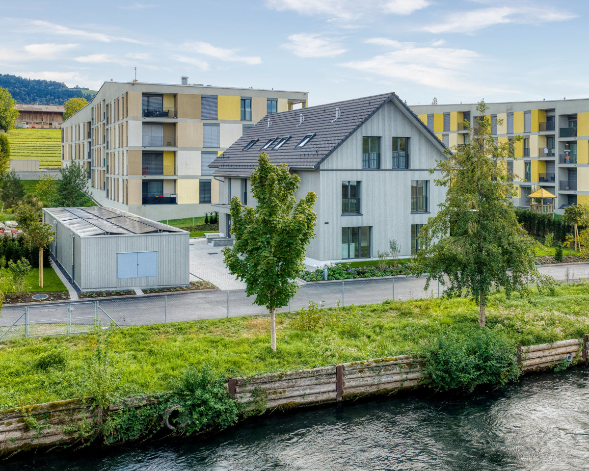 Am Fähriweg wohnen Sie eingebettet in ein bestehendes Wohnquartier und dennoch mit einem hohen Mass an Privatsphäre.