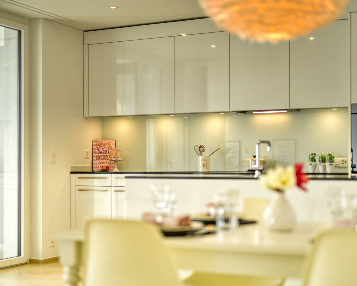 Foto indicativa a campione vista cucina lineare