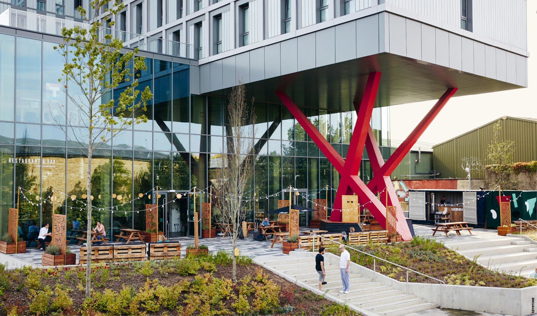 Il Collective Old Oak propone due spazi di co-living a Londra, con 705 appartamenti ammobiliati ed enormi zone comuni.<br>Foto: Keystone, Camera Press, Alice Whitby