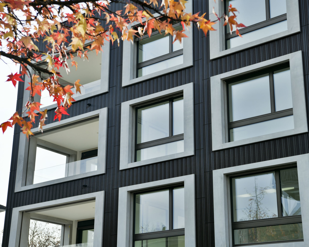 Fassadenansicht Wohn- und Geschäftshaus Marktgasse, Baar