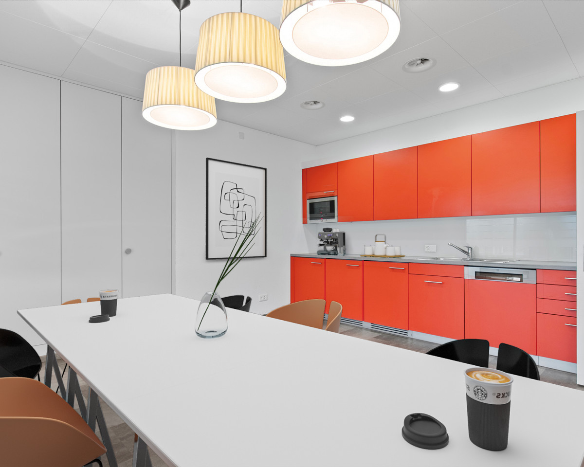 Küche - virtuell möbliert