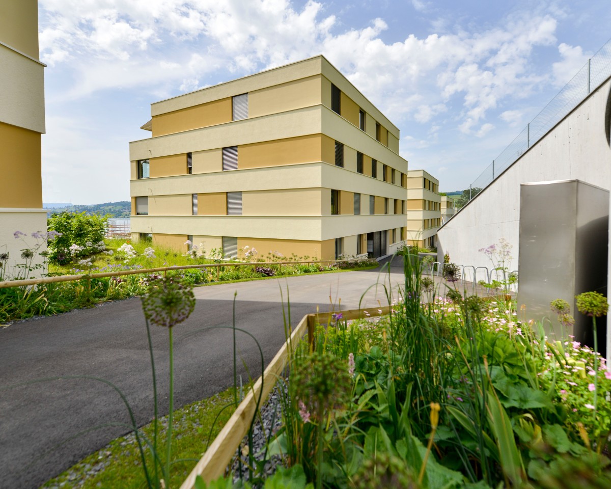 Autofreie Wohnüberbauung