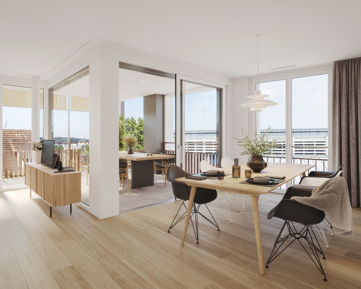 Durchdachte Raumlayouts erlauben Spielraum bei der Möblierung