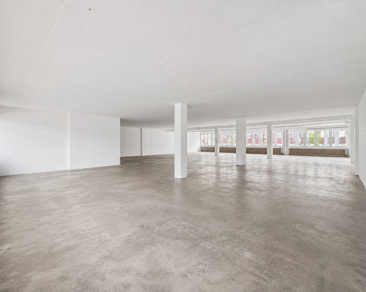 Weitere Ansicht der Fläche im Grundausbau