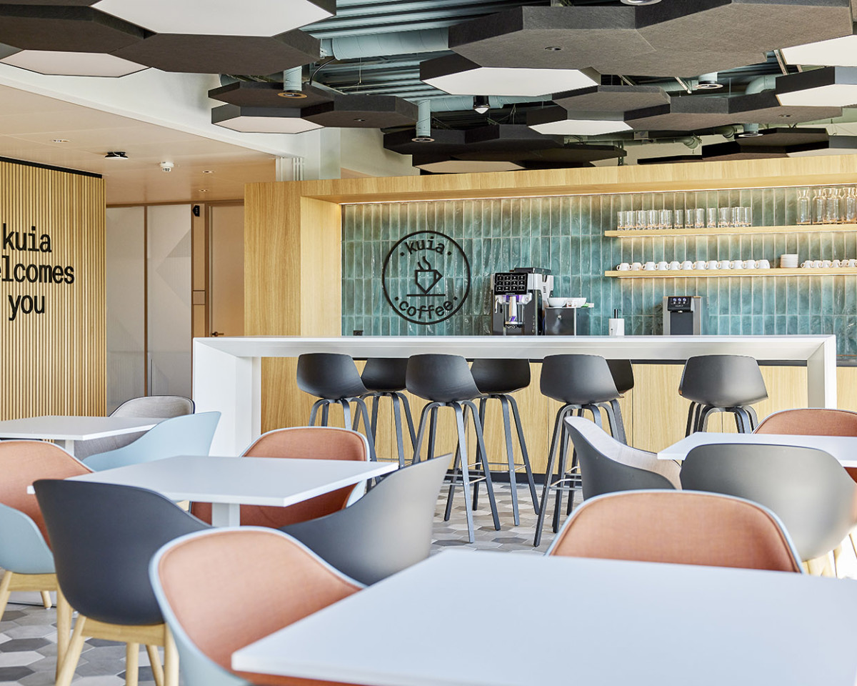 Der Coffee Corner ist der Treffpunkt im kuia-office