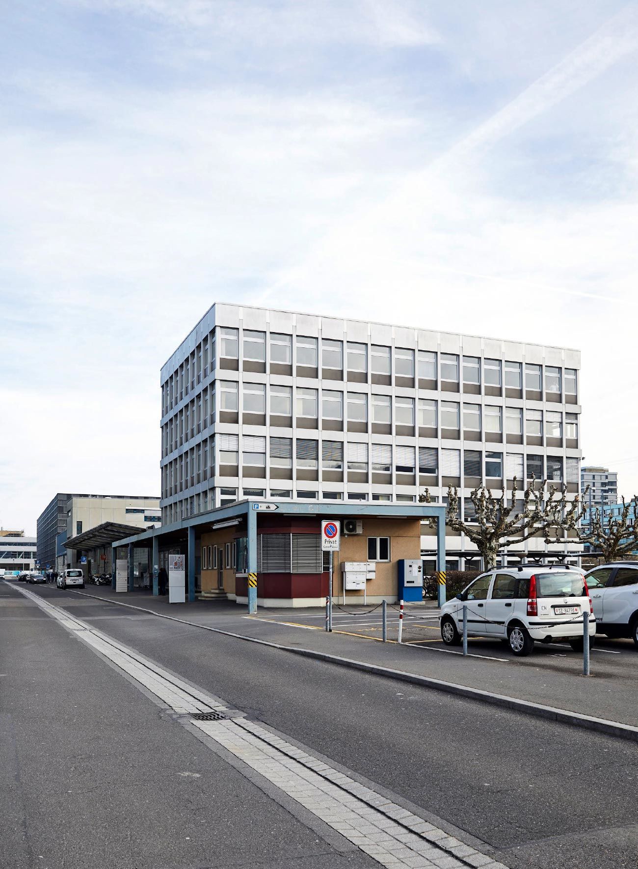 Das Gebäude der Alfred Müller AG auf dem Landis+Gyr-Areal in Zug.<br>Foto: Jakob und Bertschi