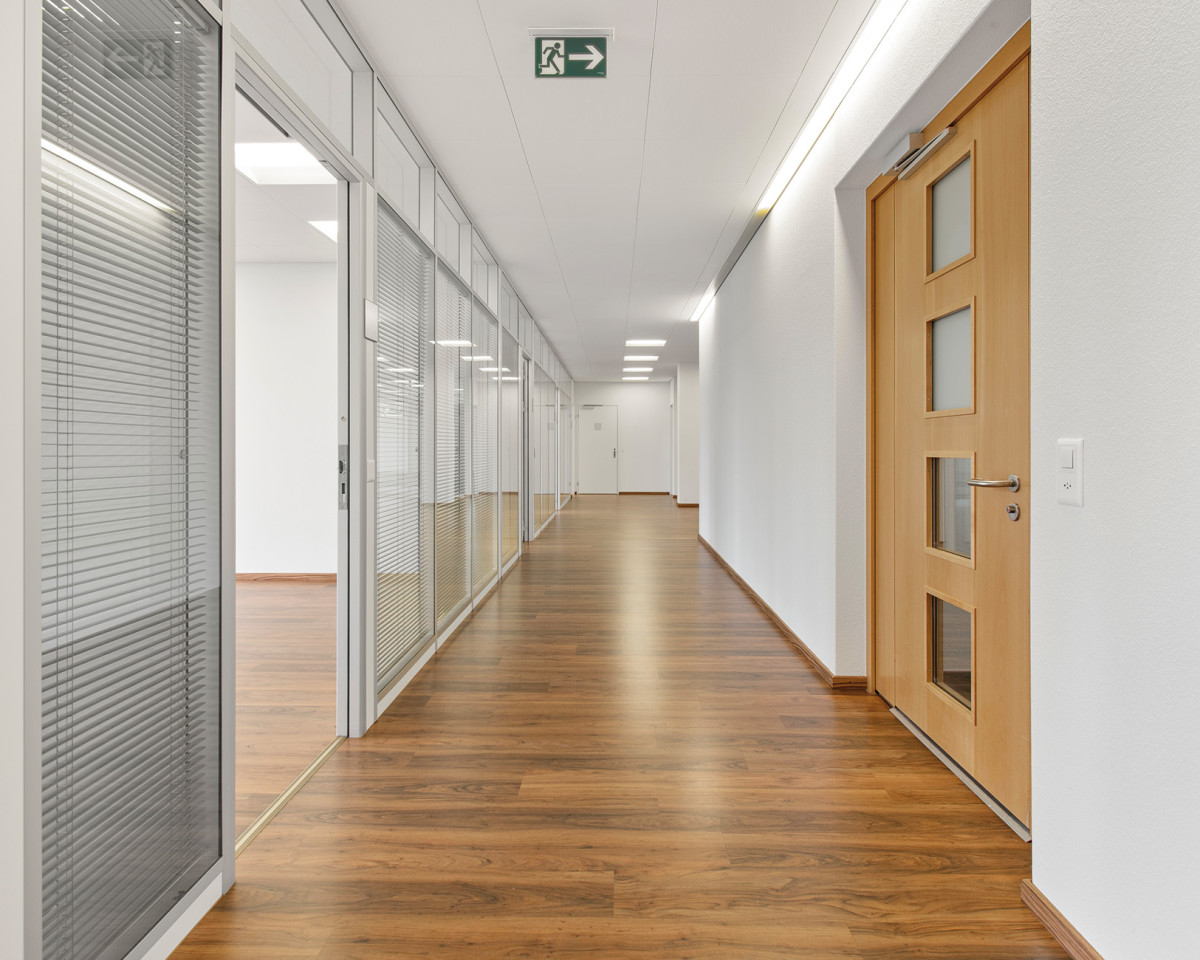 Grosszügige Korridore