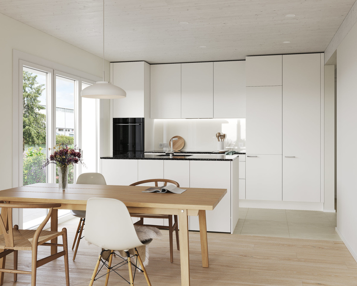 Wählen Sie aus einer grossen Auswahl an Fronten und Griffen und gestalten Sie Ihre Traumküche