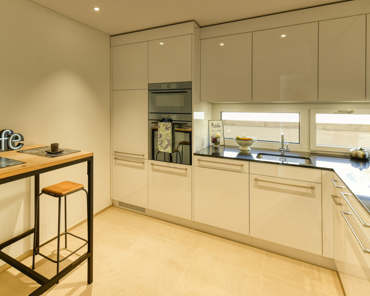 Foto indicativa a campione vista cucina lineare