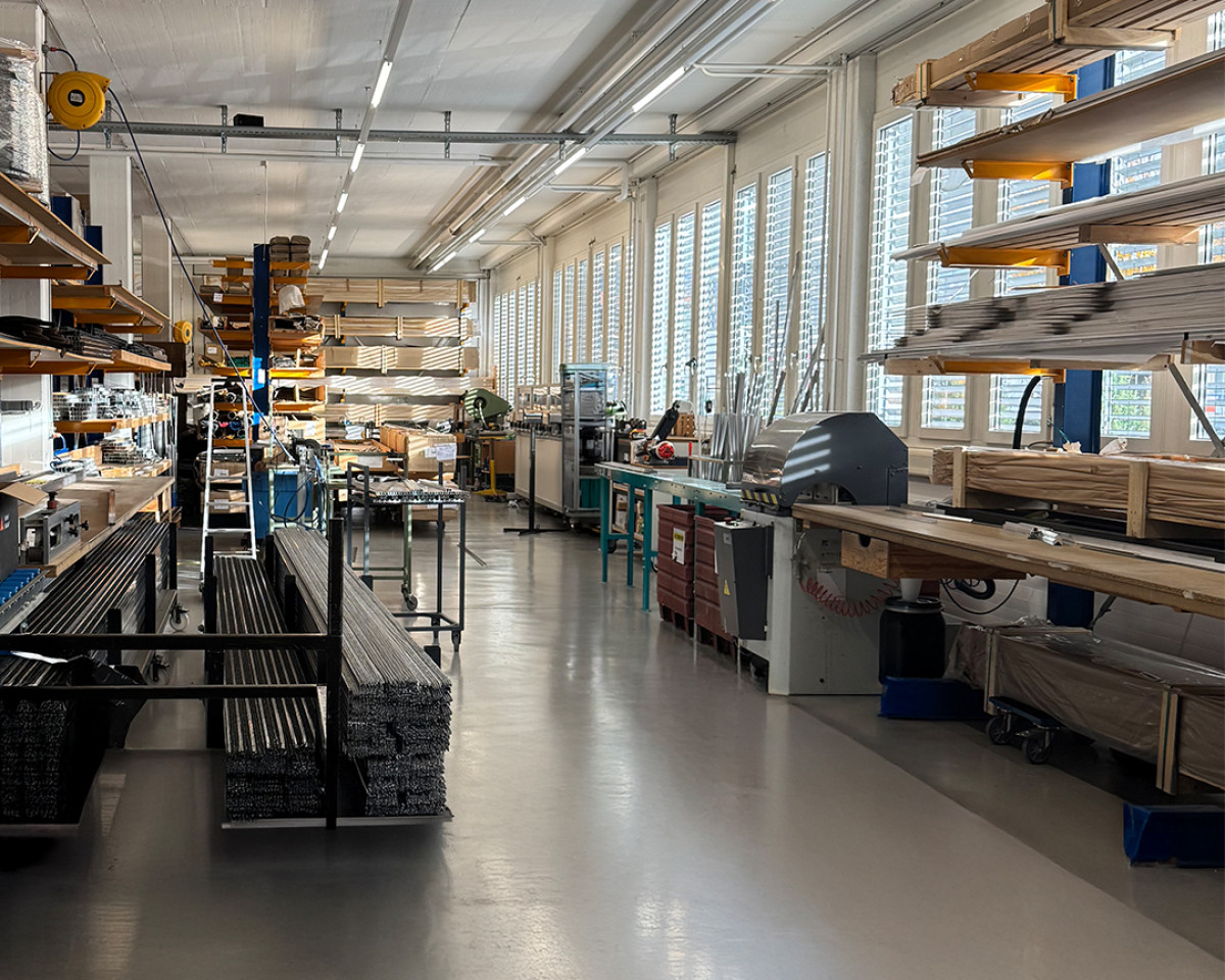 Option 3 mit Lagergestellen