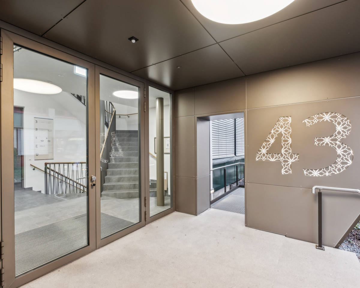 Attraktive Eingangszone