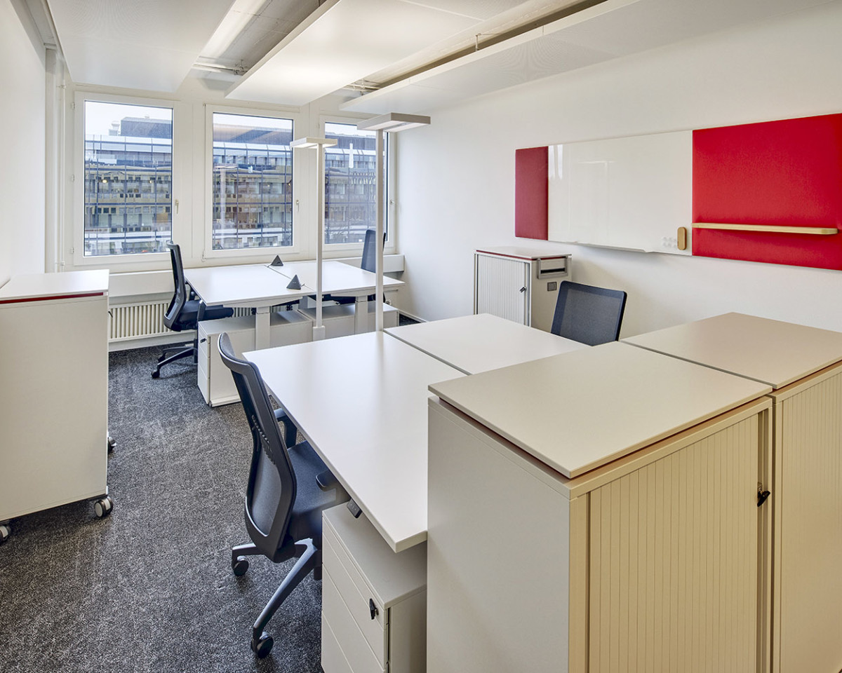 Ihr neues Teamoffice mit Kapazität bis zu 4 Arbeitsplätze (24.8 m²)