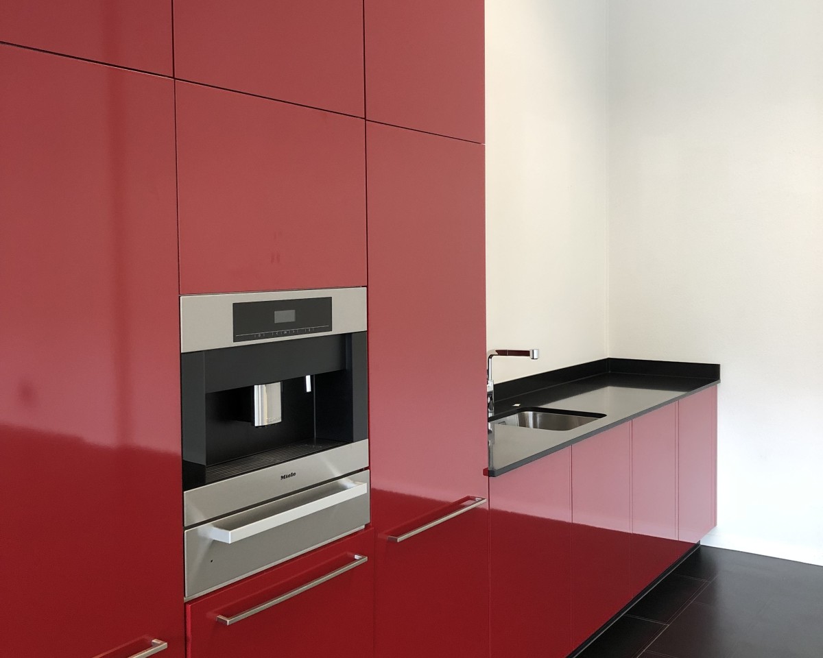 Küche in Ausstellungsfläche