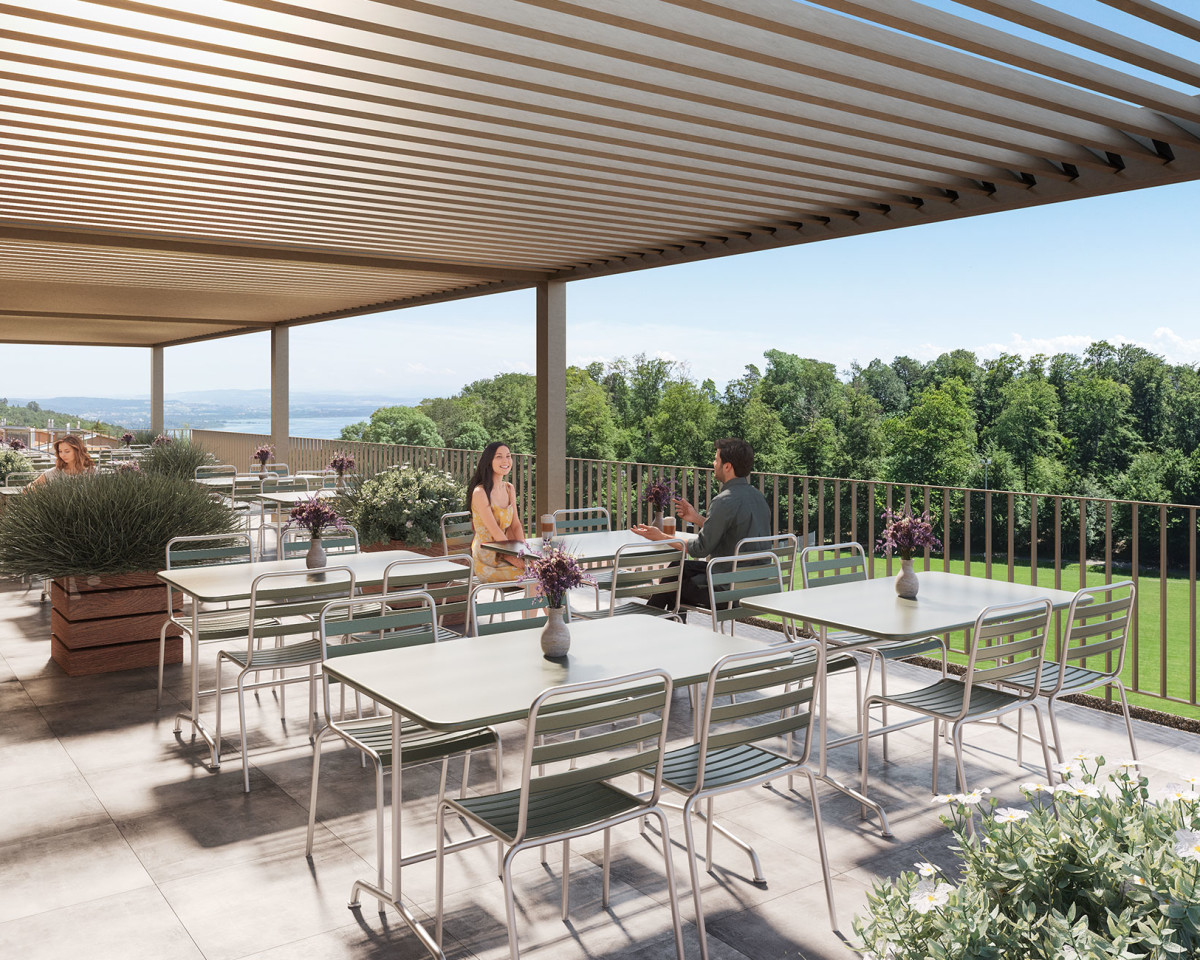 Seesicht und Sonne – Die ideale Terrasse für ein entspanntes Mittagessen