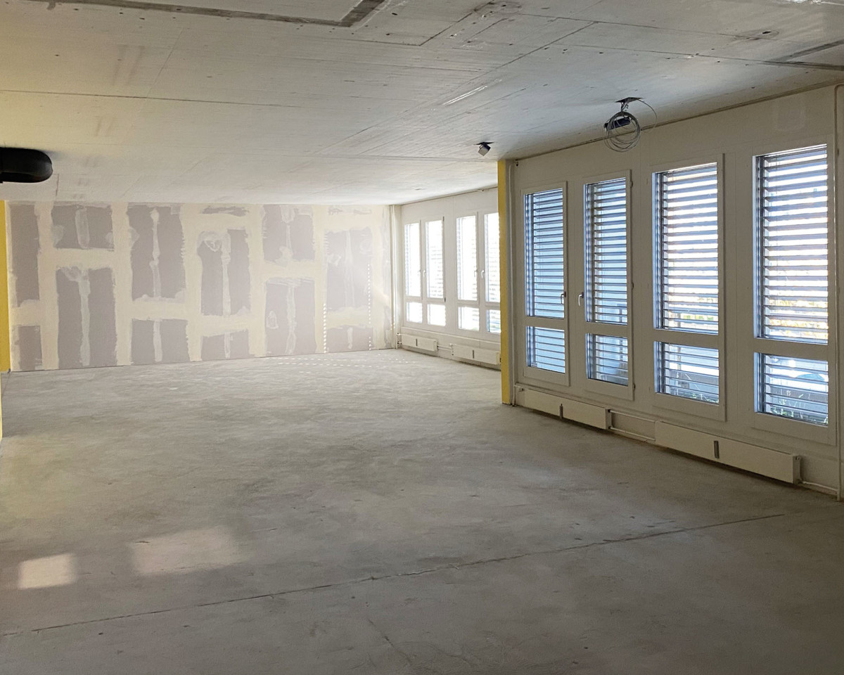 Mietfläche im Grundausbau