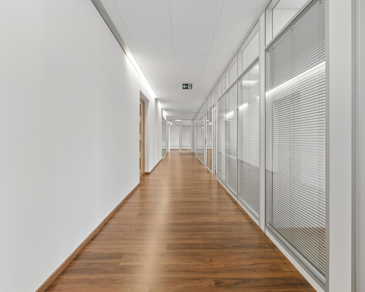 Grosszügige Korridore