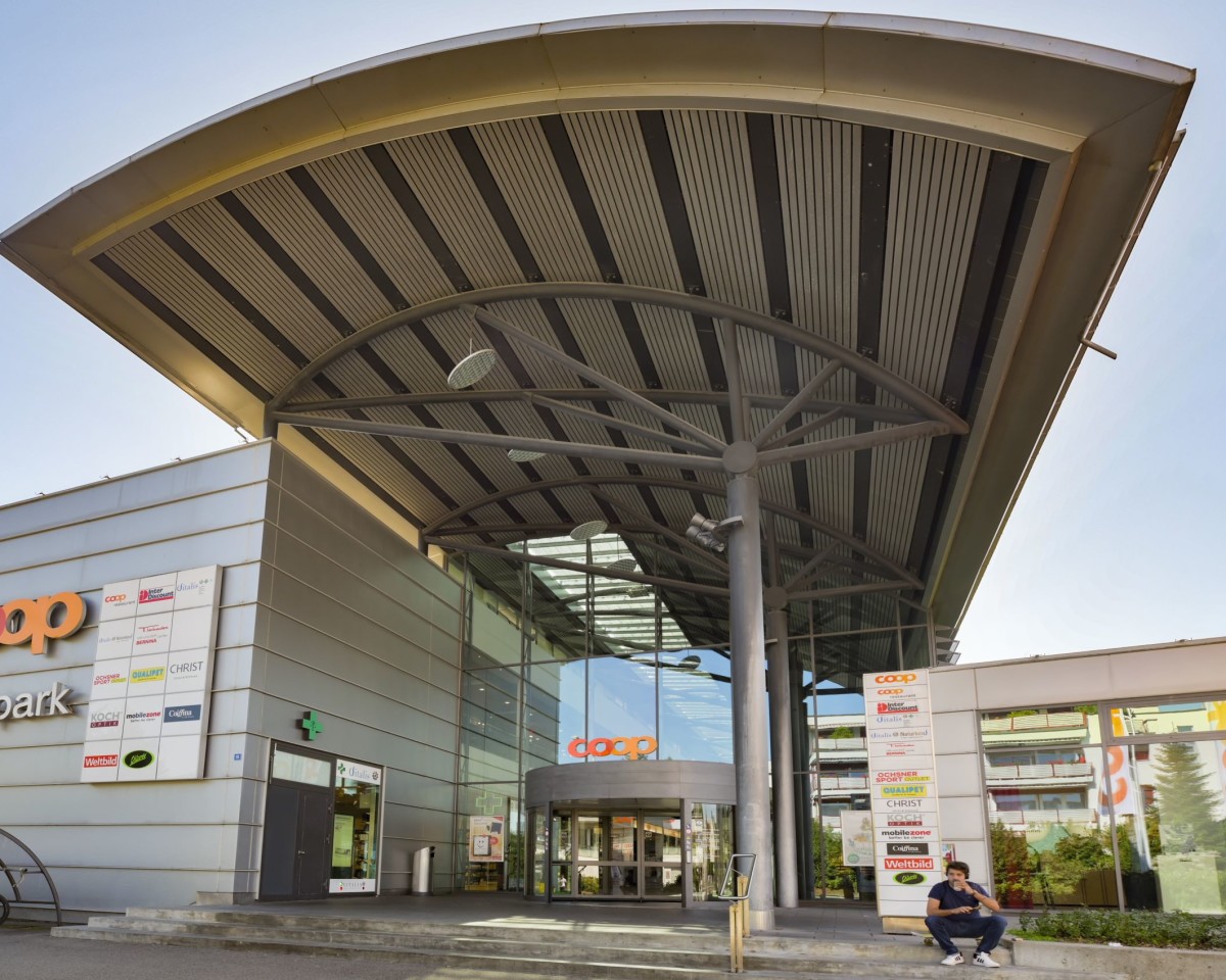 Einkaufen im Coopark