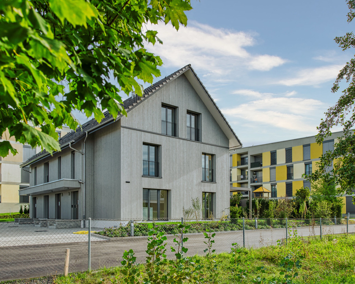 Die Häuser 2a bis 2c sind schlüsselfertig ausgebaut und bezugsbereit.