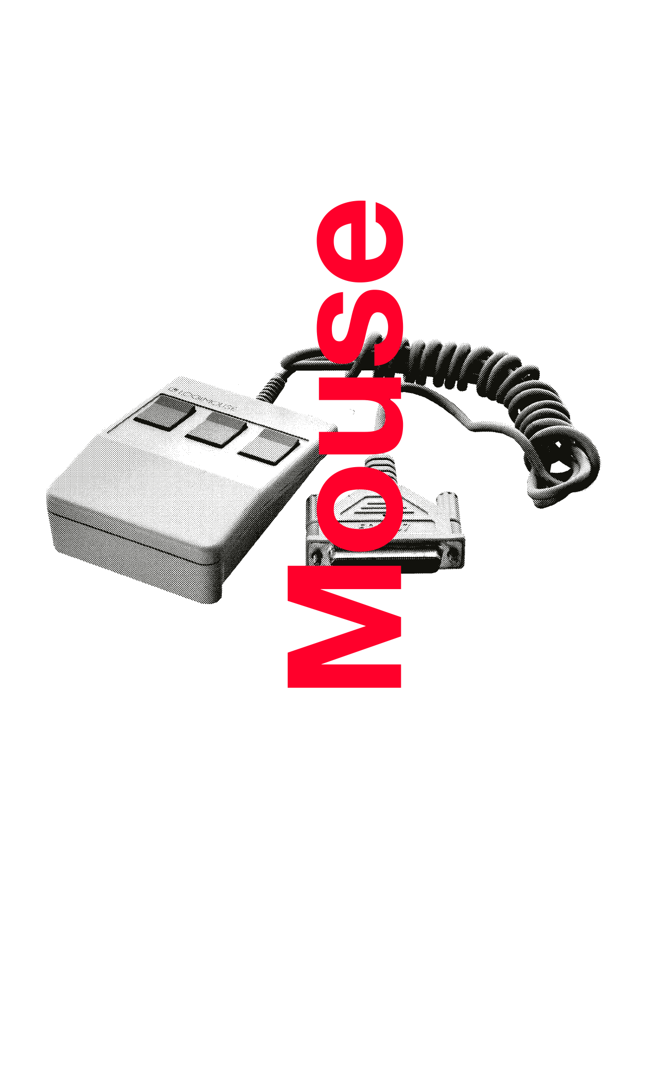 LogiMouse, 1985, Niklaus Wirth. © Keystone