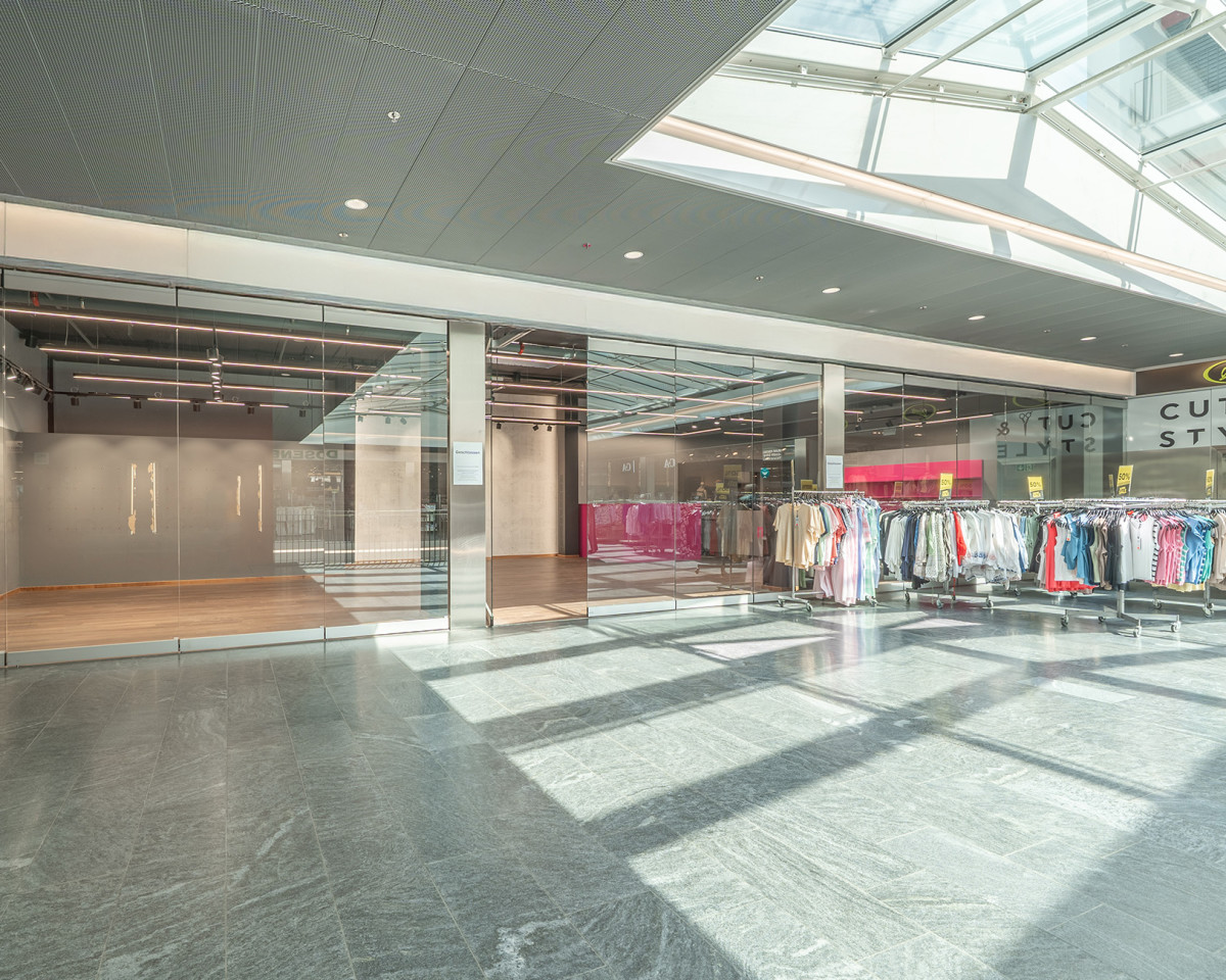 Ansicht aus der Mall