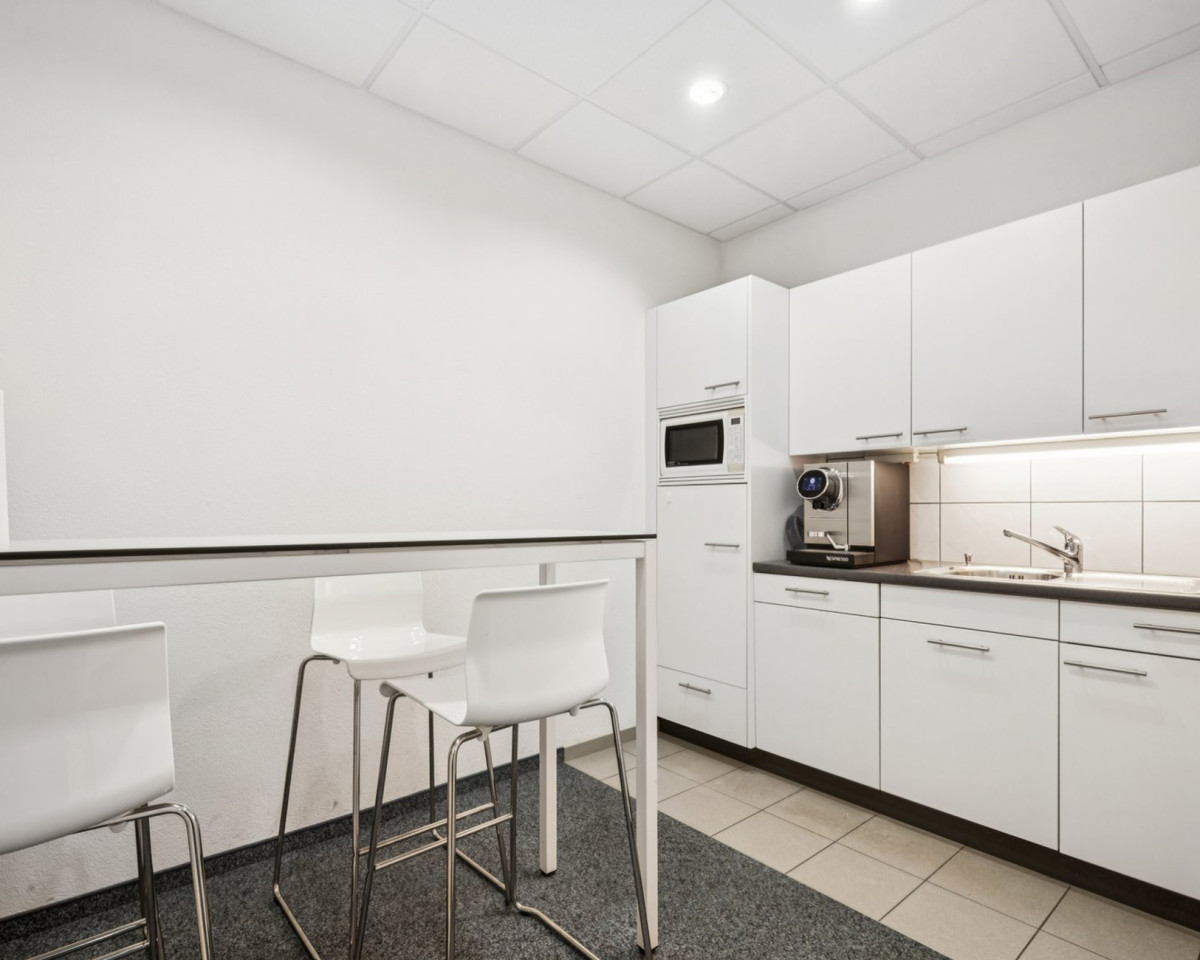 Teeküche mit Cafeteria