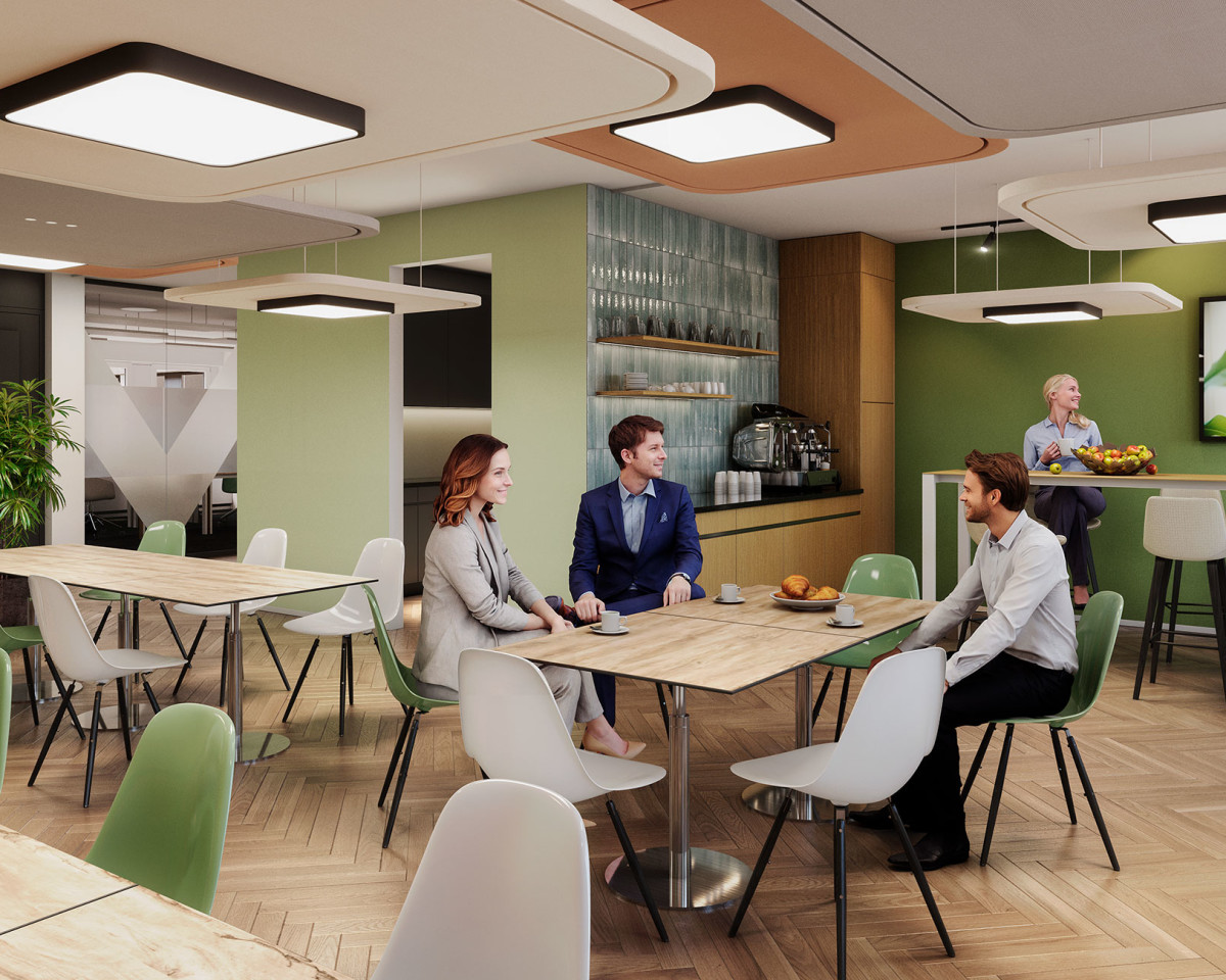 Der Coffee Corner ist der Treffpunkt im kuia-office