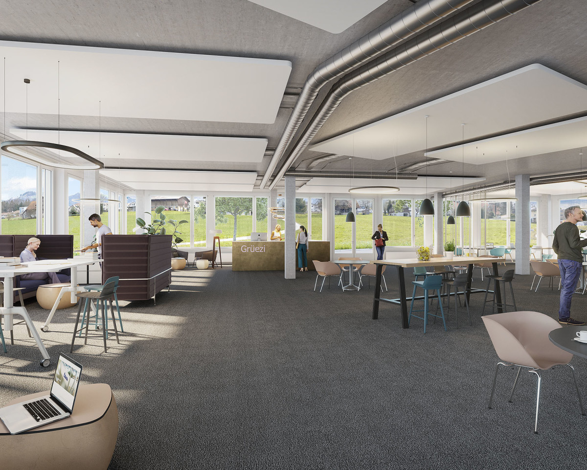 Ausbaubeispiel Büro (Gebäude 1)