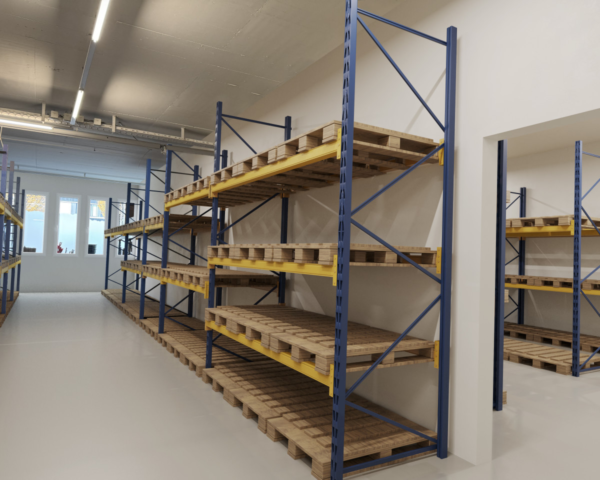 Option 2 mit Lagergestellen