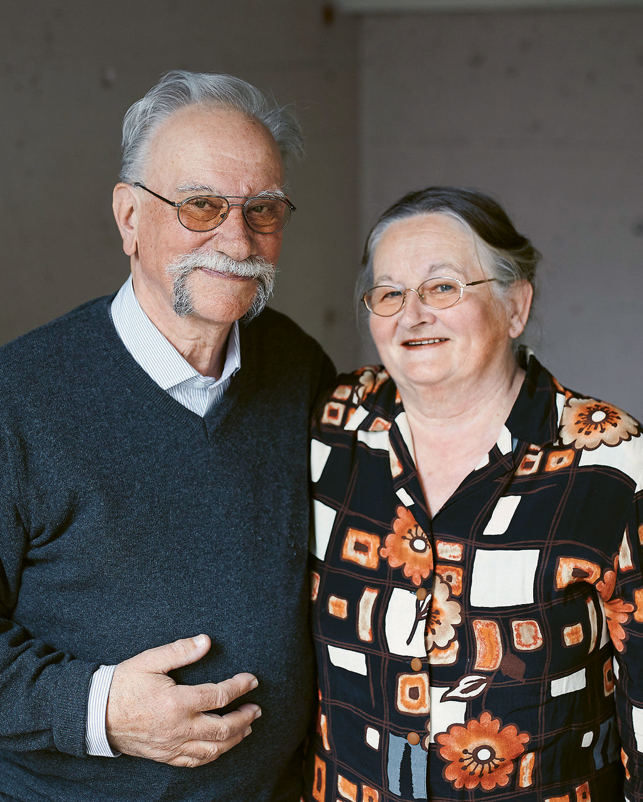 A stroke of luck: Robert Schneider and his wife Elisabeth are there for residents of the Erlenhof in Zug at any time of the day or night.