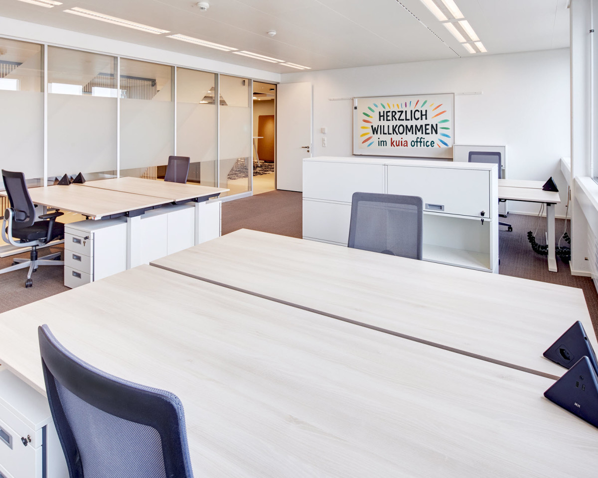 Ihr neues Teamoffice mit Kapazität bis zu 6 Arbeitsplätze (37.5 m²)