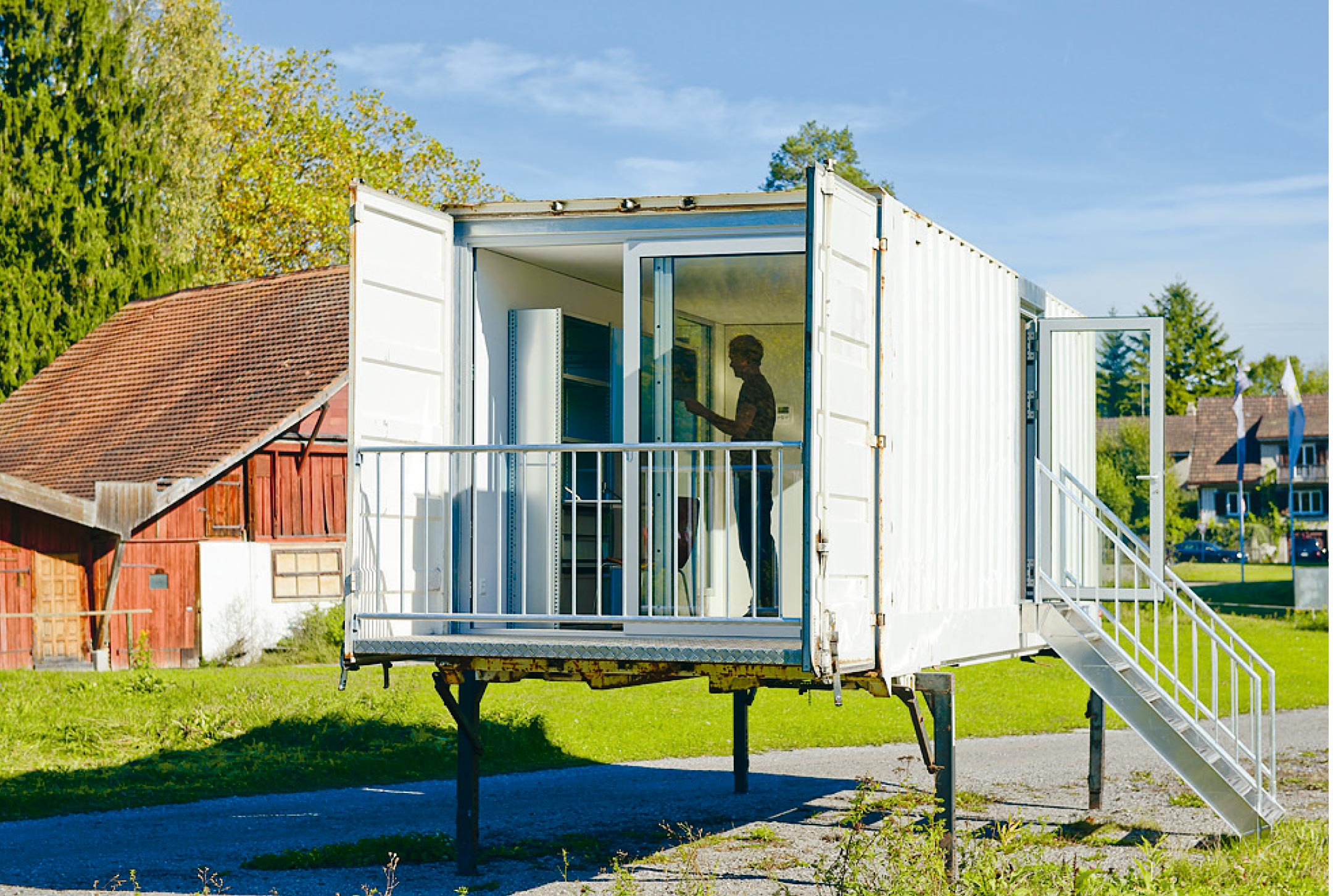 Vom Luxushaus Zum Wohnkoffer