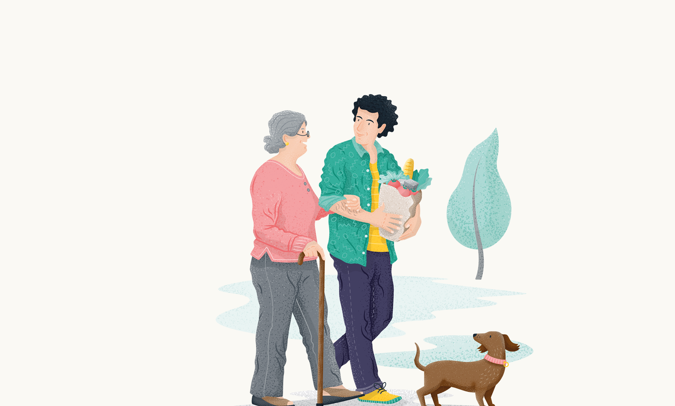 Neighbourhood assistance neighbours helping neighbours